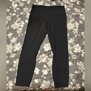 Lululemon Black 7/8 Leggings